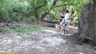 ugly mature outdoor fucked