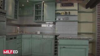 MILFED - Curvy Regi Takes A Big Cock In Her Mouth And Pussy Making Her Moan Loudly