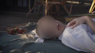 Sweet Girl was Filled Up with Hot Sperm at Her Family House in Her Dirty Dream