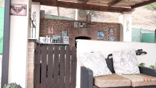 Aunt Judy's XXX - Busty BBW Cougar Star Fucks the Waiter on Vacation