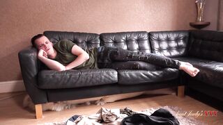 Aunt Judy's XXX - 50yo Skinny Mature Landlady Ms. Scarlet Fucks Her Lazy Tenant