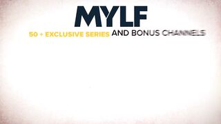 Mylf - Blonde StepMom Reveals Her Enormous Juggs And Lets Her Athletic Step Son Play With Her Body