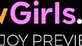 Three Hottest Girls Nancy, Sybil, and Eva Elfie having Amazing Sex on the Couch