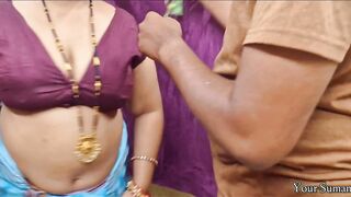 POV Tailor helping to take measurement of clothes