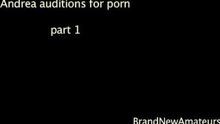 Cute Blonde MILF Andrea Messy Deep Blowjob Eye Contact Heat!