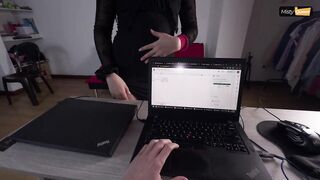 Stepsister's Fetish: Fucking with Her Dress on Turns Her on